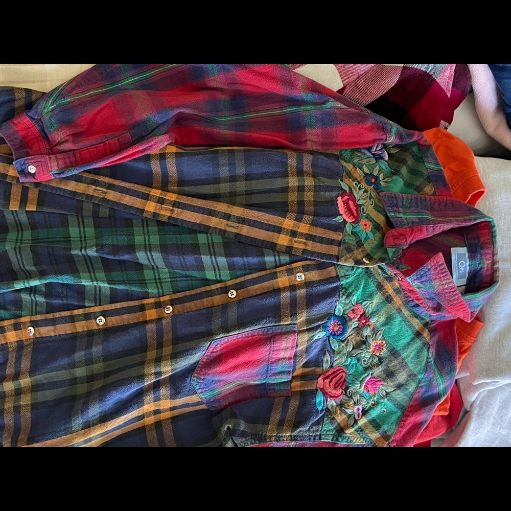 Button down flannel